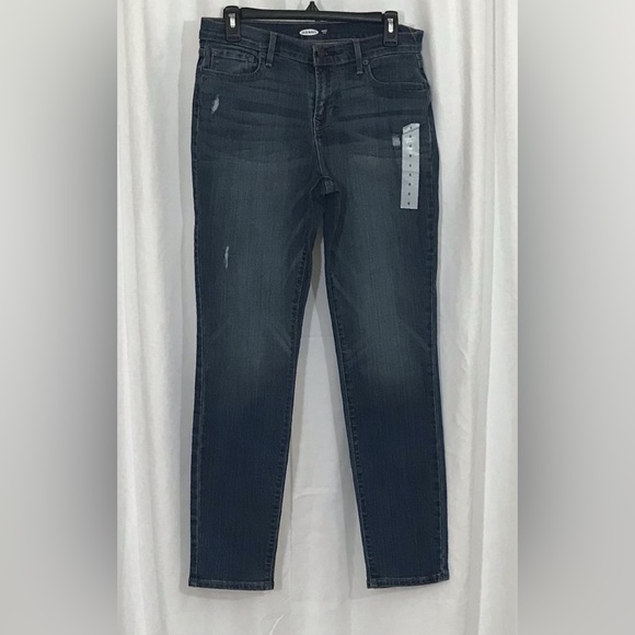 Sz 6 Old Navy Curvy Skinny | Distressed / Ripped | NWT - Picture 3 of 5